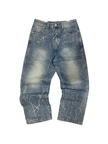 BAGGY DENIM JEANS CRYSTALS