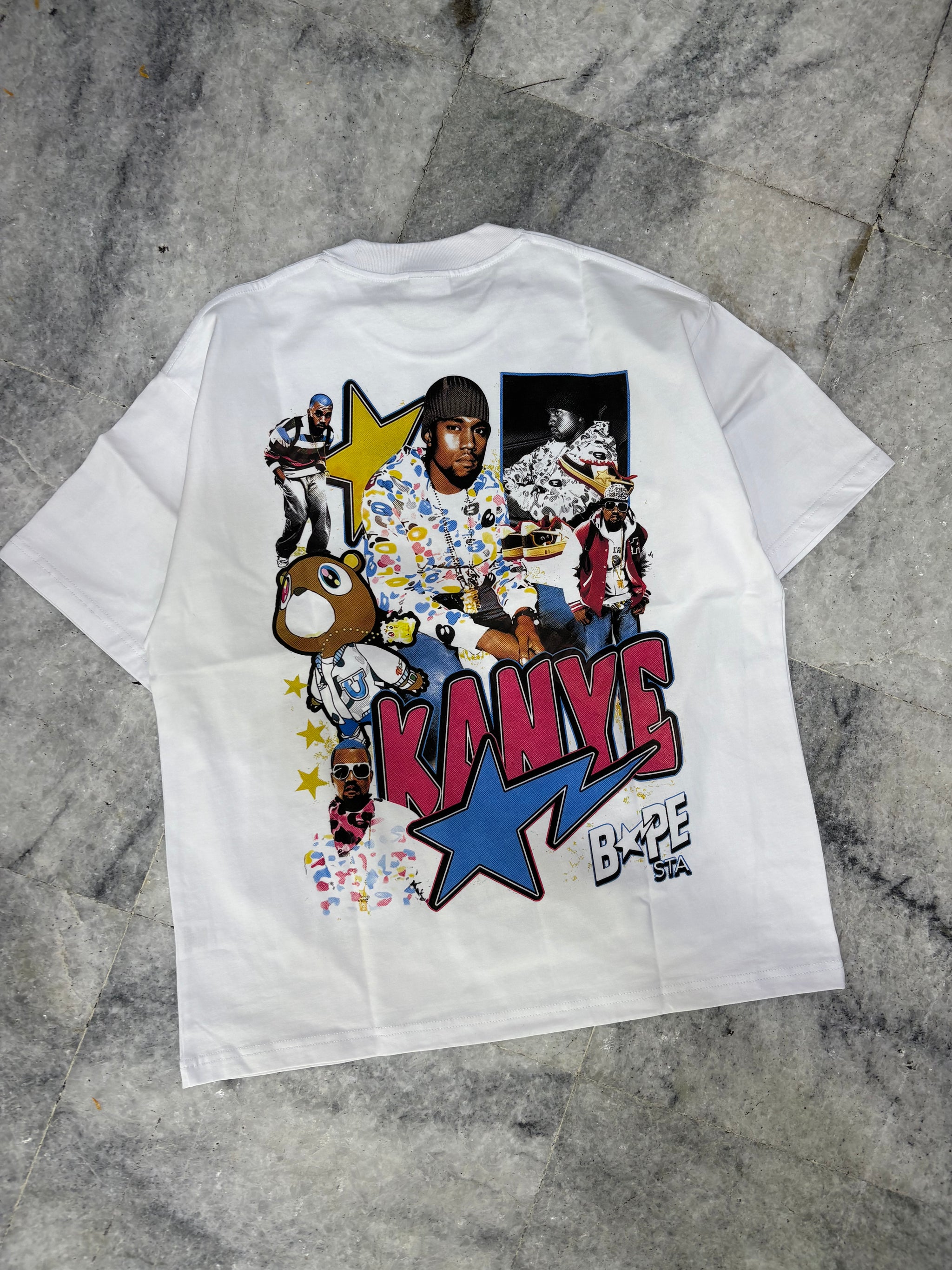 VINTAGE TEE KANYE GRADUATION WHITE