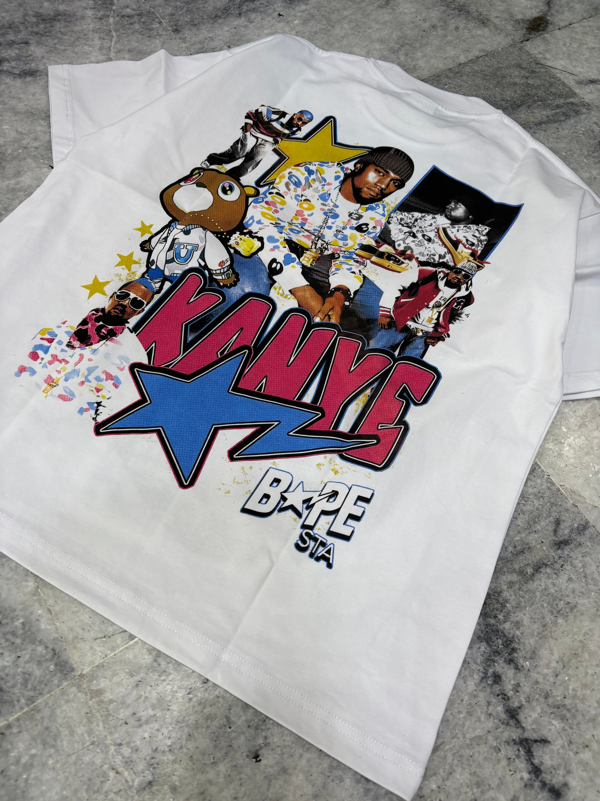 VINTAGE TEE KANYE GRADUATION WHITE