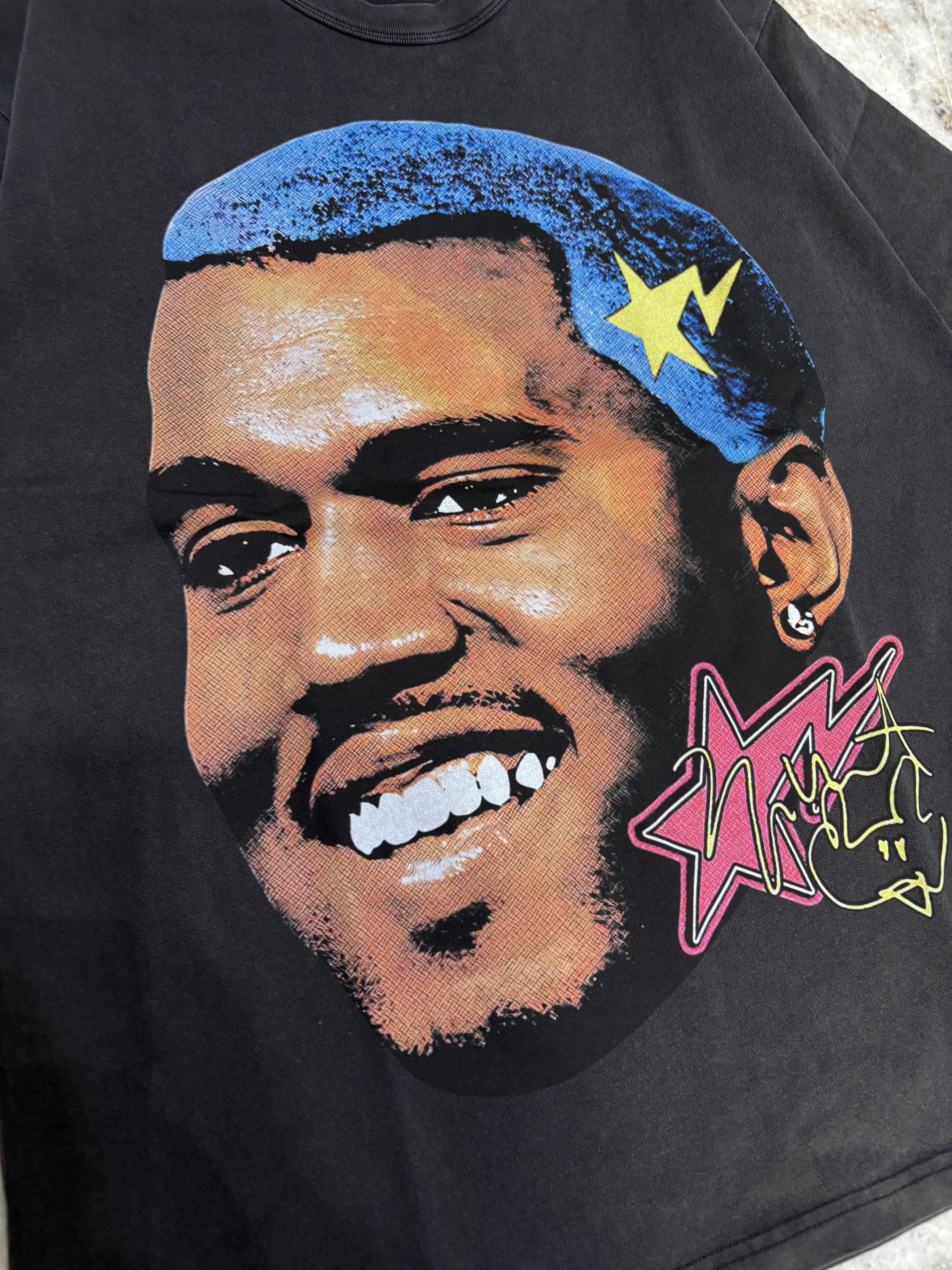 VINTAGE TEE KANYE GRADUATION BLACK