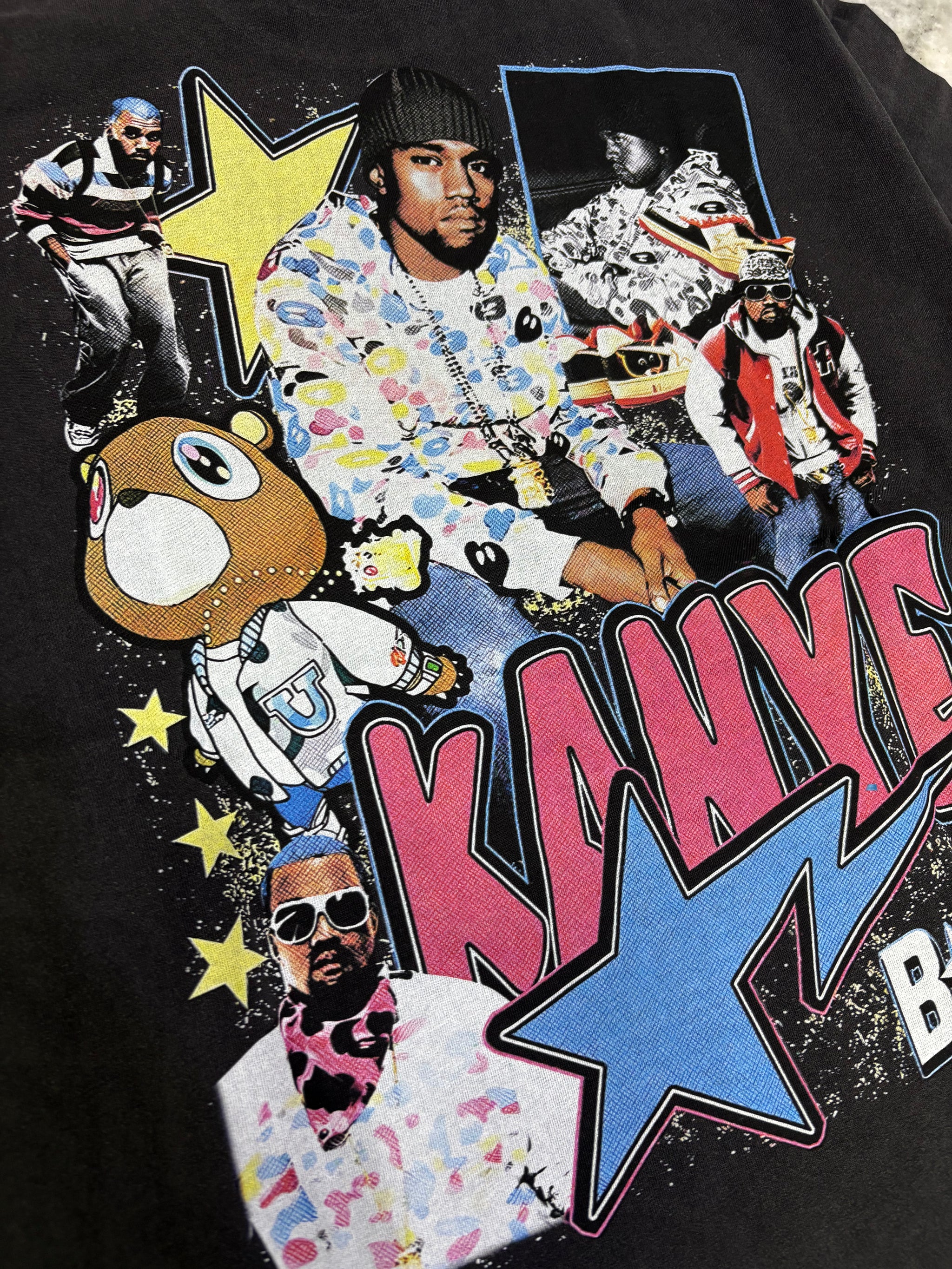 VINTAGE TEE KANYE GRADUATION BLACK