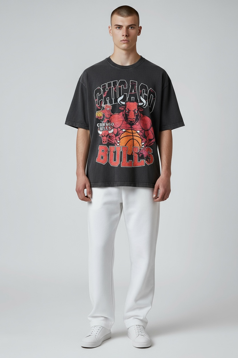 VINTAGE TEE CHICAGO BULLS