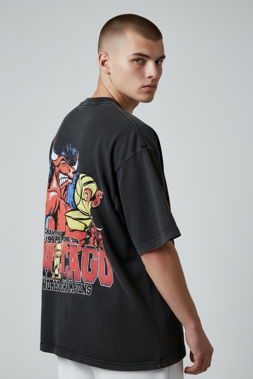 VINTAGE TEE CHICAGO BULLS