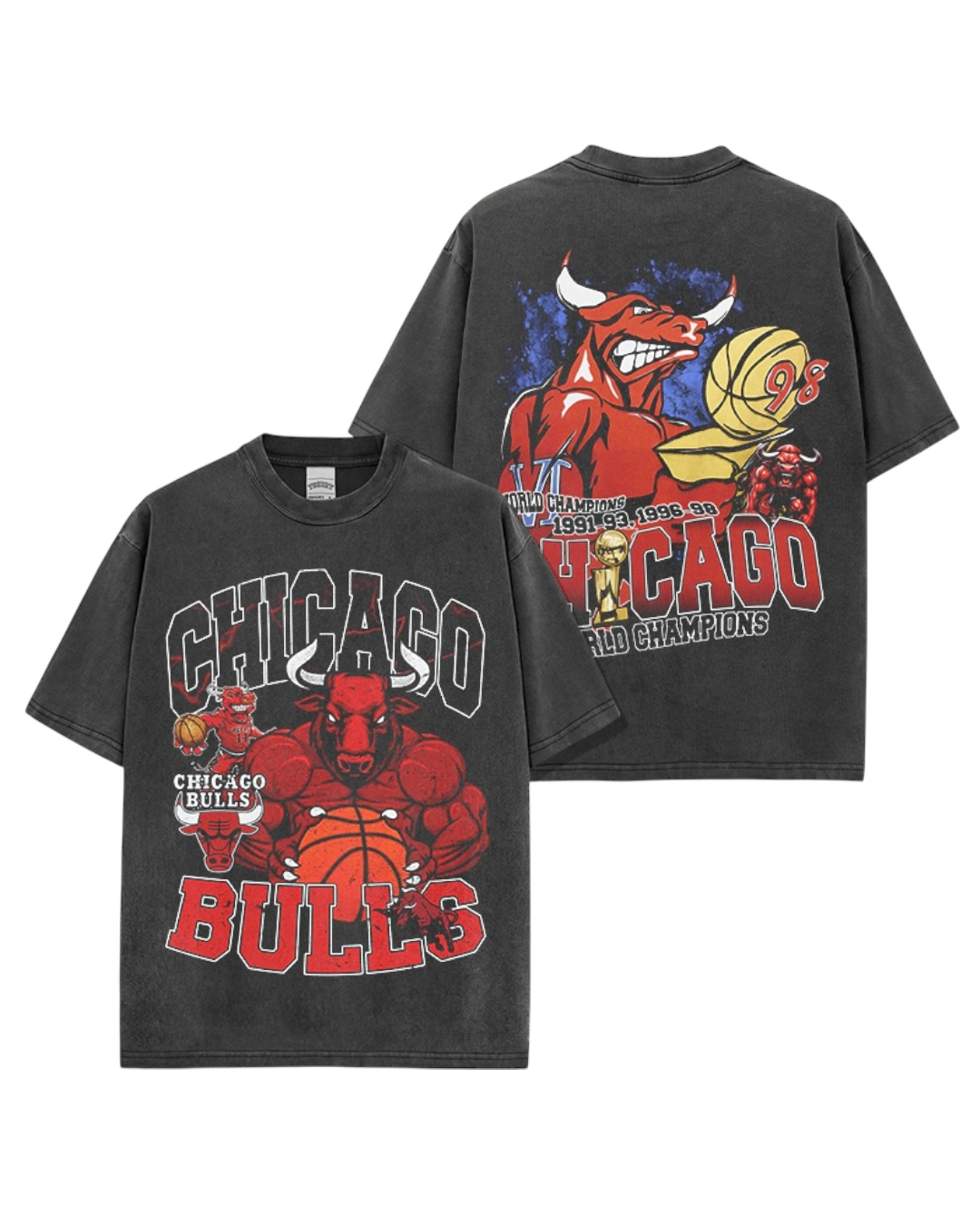 VINTAGE TEE CHICAGO BULLS