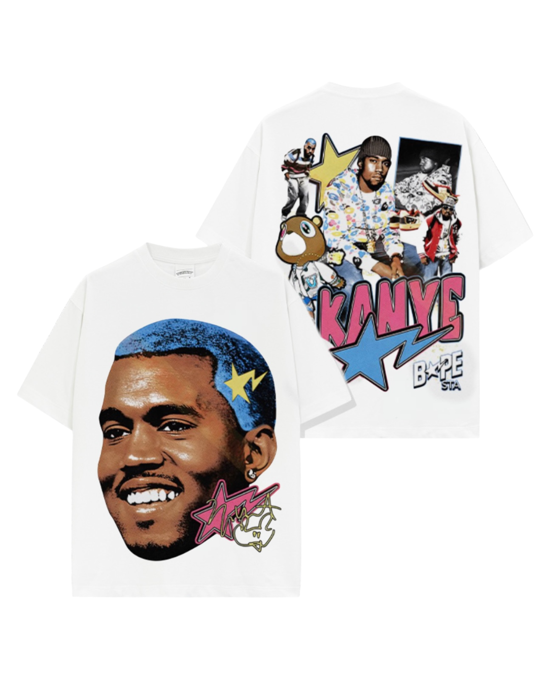 VINTAGE TEE KANYE GRADUATION WHITE